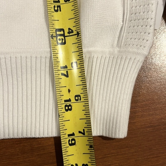 NWT Athleta White Advantage Sweater Size XXS. - Picture 9 of 11
